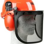 Oregon 562412 - Casco de seguridad Yukon con visor y protección auditiva, cómodo y resistente a los impactos, equipo de protección