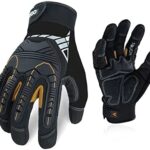 VGO... 1/2/3 pares de guantes de trabajo de alta mecánica, guantes de trabajo pesado, guantes de protección contra vibraciones
