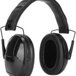Protección para los oídos tiro, orejeras de protección auditiva, auriculares con ruido con ruido, cancelación de ruido plegable NRR 31dB SNR 33dB, orejeras de seguridad de la gras para ca