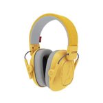 Alpine Muffy Ear Protectors para Niños - Cascos Antiruido para niños de hasta 16 años - Cascos de Insonorización diseñado para niños - Cómoda protección auditiva - sujeción ajustable - Amarillo